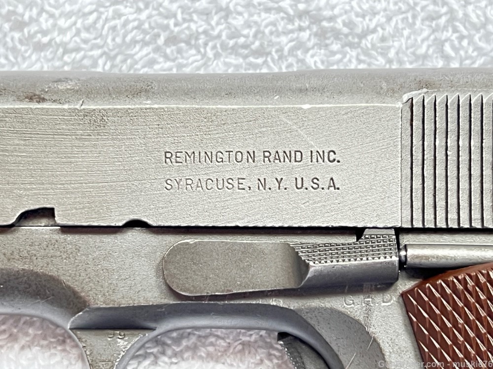 Very Fine Colt 1911A1 M1911A1 with Remington Rand Slide ANAD SA-img-4