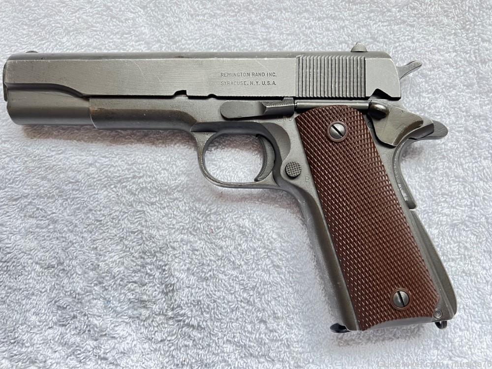Very Fine Colt 1911A1 M1911A1 with Remington Rand Slide ANAD SA-img-3