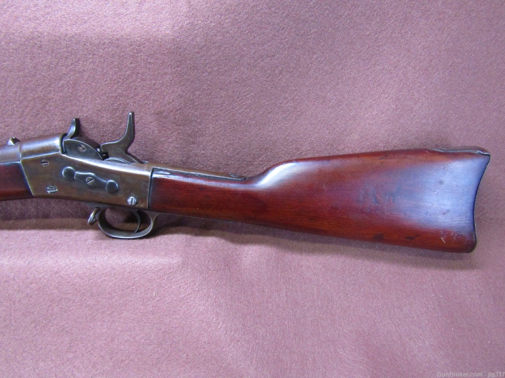 Unknown Maker Copy of a Remington No 1 Rolling Block Rifle 50-70 Cal-img-14