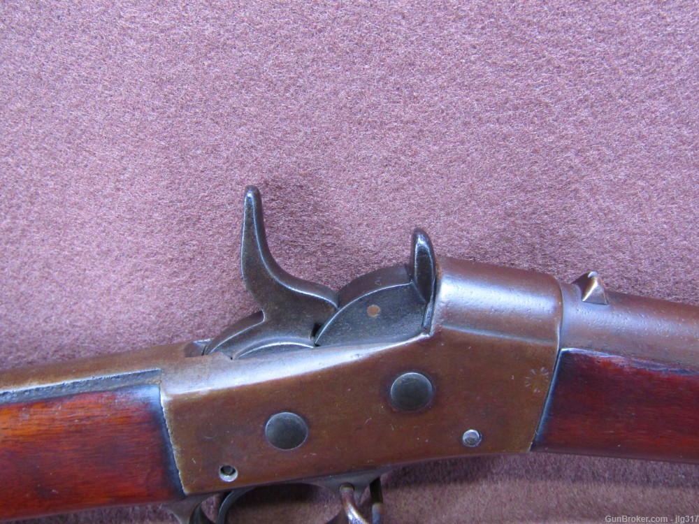 Unknown Maker Copy of a Remington No 1 Rolling Block Rifle 50-70 Cal-img-8