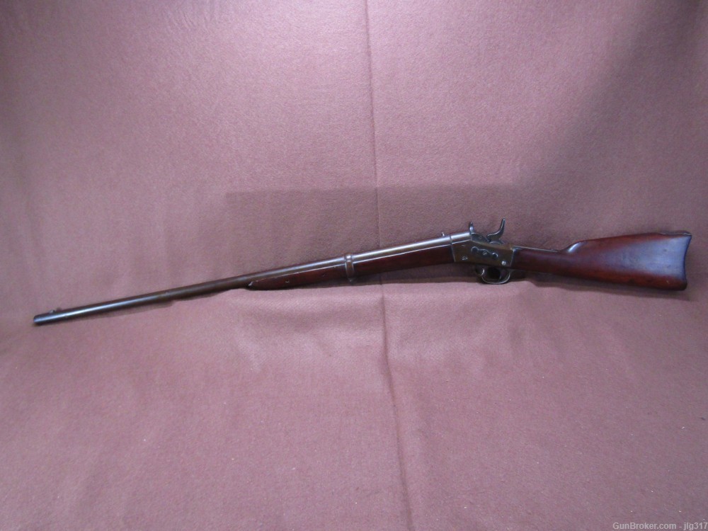 Unknown Maker Copy of a Remington No 1 Rolling Block Rifle 50-70 Cal-img-12