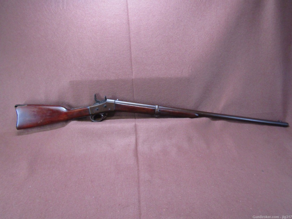 Unknown Maker Copy of a Remington No 1 Rolling Block Rifle 50-70 Cal-img-0