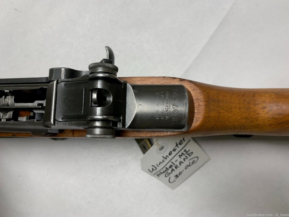 Winchester Model M1 Garand .30-06 cal rifle WW2-img-36