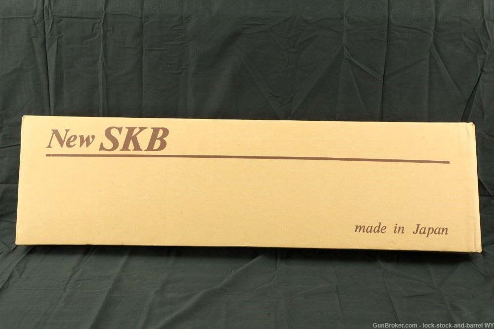 SKB Arms Japan Model 385 20 GA Side by Side Double Shotgun, MFD 1996-2004-img-48