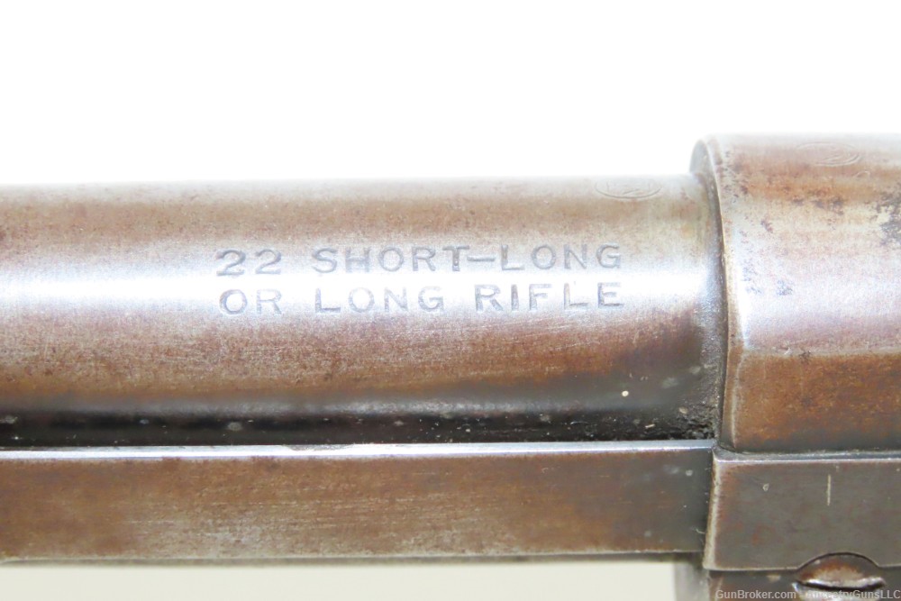 WORLD WAR I Era Scarce WINCHESTER M1906 “EXPERT” Slide Action .22 RF RIFLE -img-5