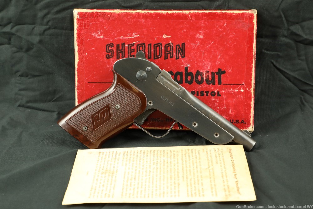 Sheridan “Knocabout” .22 LR Caliber Single Shot 5" Pistol C&R-img-2
