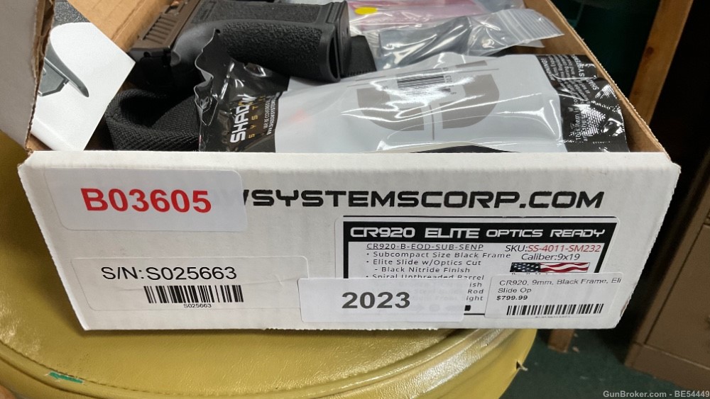 SHADOW SYSTEMS CR920 FACTORY NEW 9MM-img-1