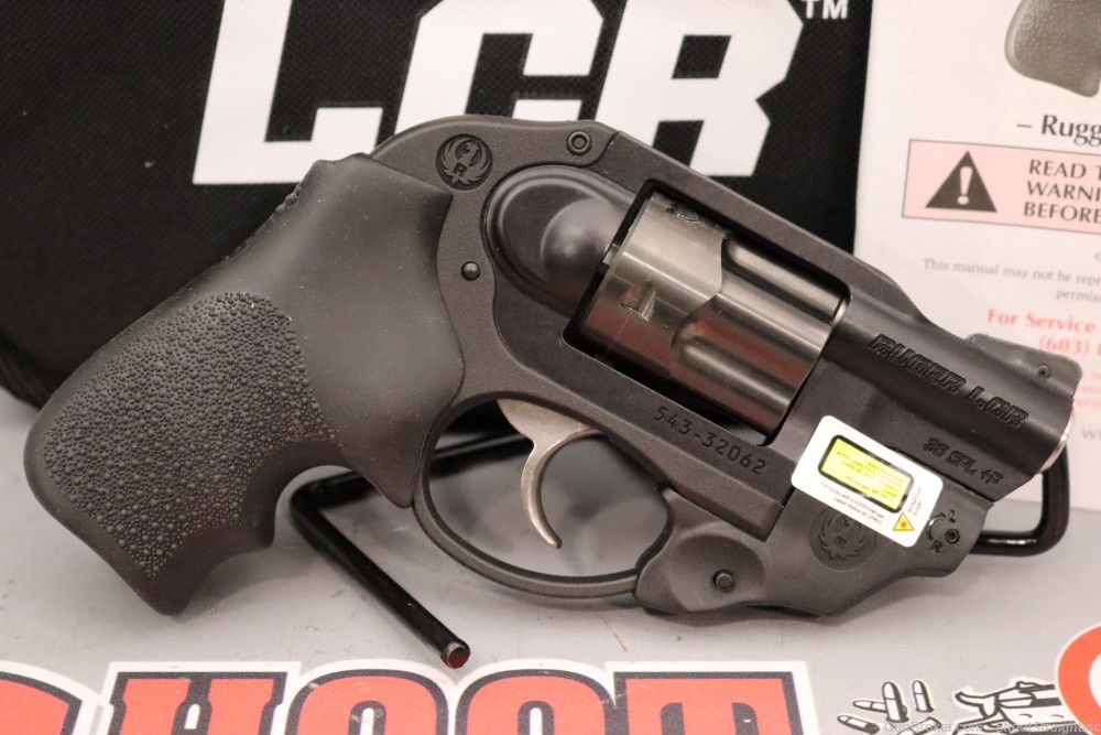 Ruger LCR-LM .38SPL+P 1.87" w/ Box & Laser-img-1