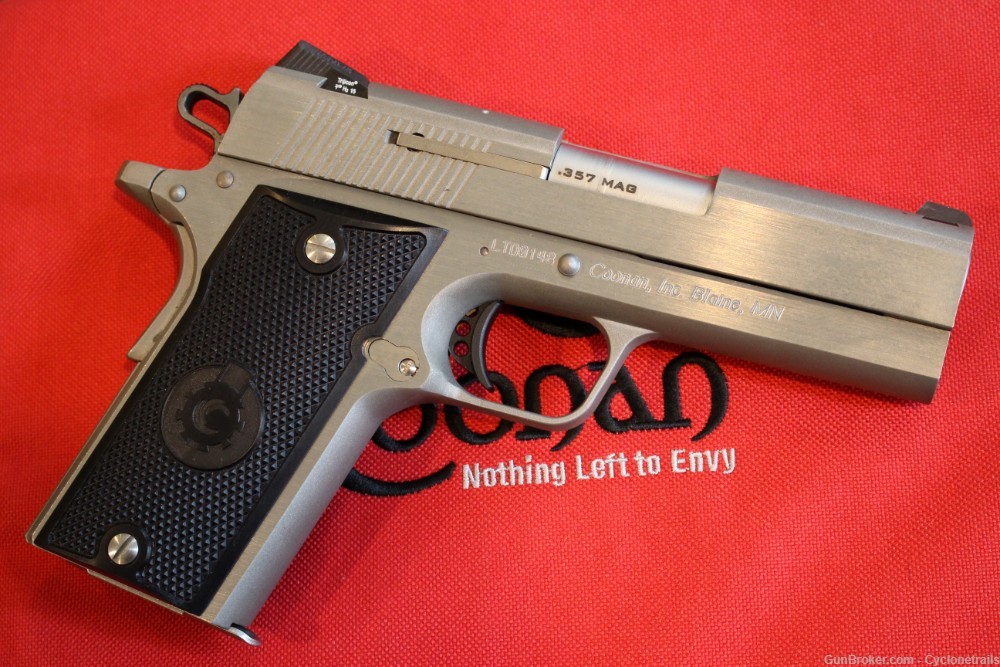 Coonan 357mag 4” Compact Stainless 1911 Case/Accessories LOOK-img-2