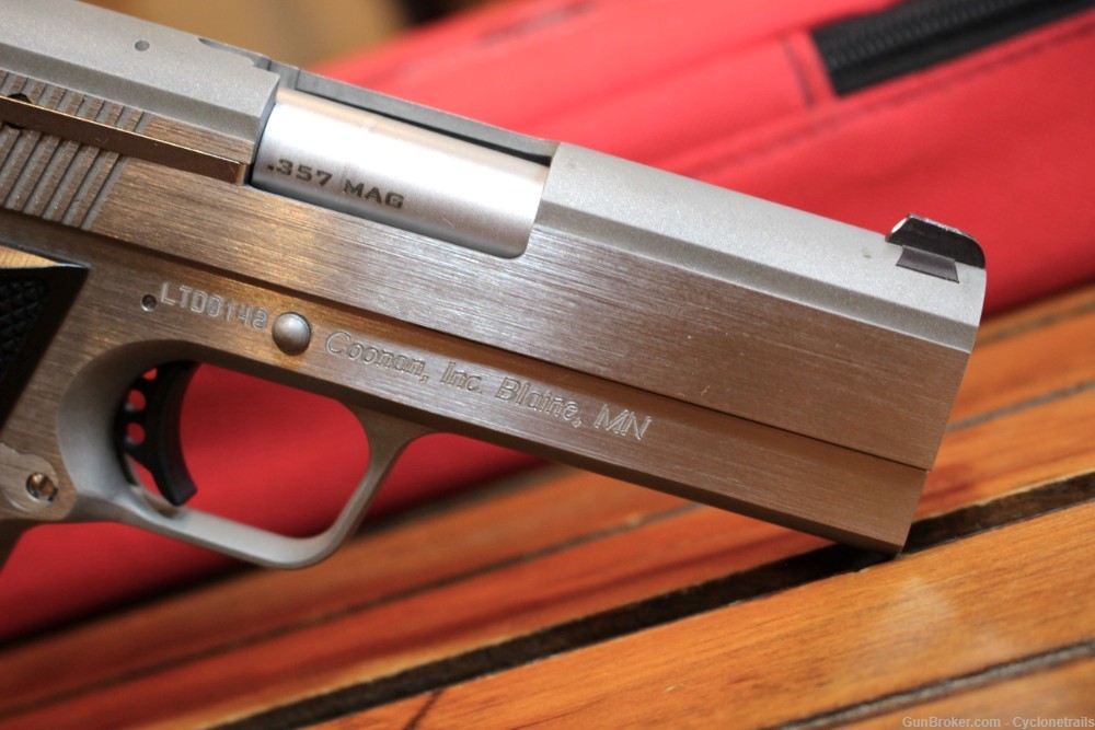 Coonan 357mag 4” Compact Stainless 1911 Case/Accessories LOOK-img-7