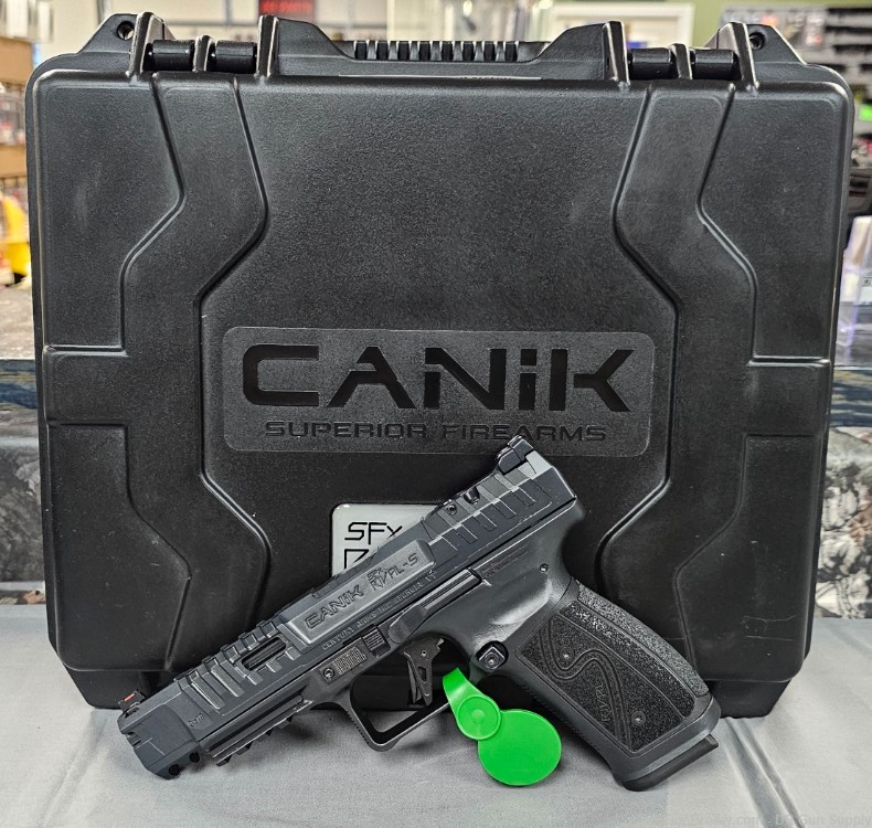 Canik SFx Rival-S 9MM 5" 18RD HG7010N Dark Side Optic Ready Steel NO CC FEE-img-0