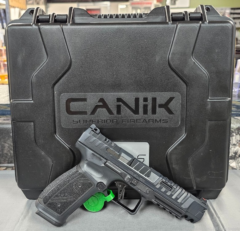 Canik SFx Rival-S 9MM 5" 18RD HG7010N Dark Side Optic Ready Steel NO CC FEE-img-1