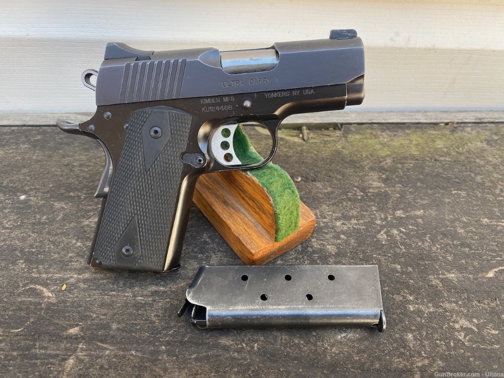 Kimber Ultra Carry II 45 acp 1911 with Two Magazines Blue-img-0