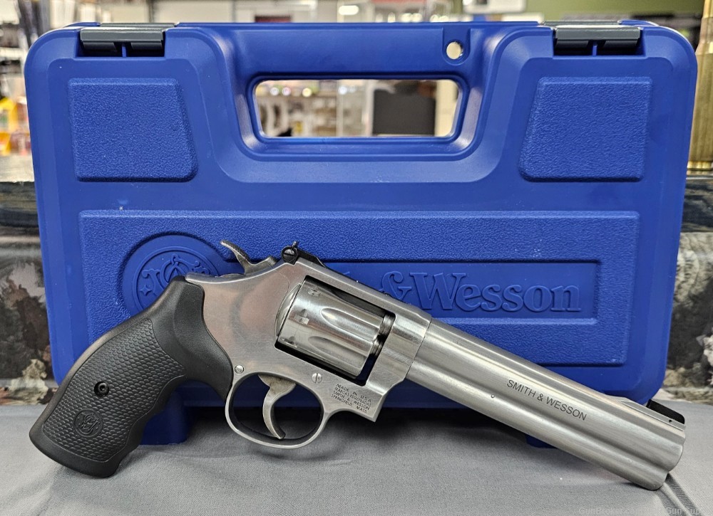 Smith & Wesson Model 648 22 WMR 6" 8RD 12460 S&W K Frame NO CC FEE!-img-1