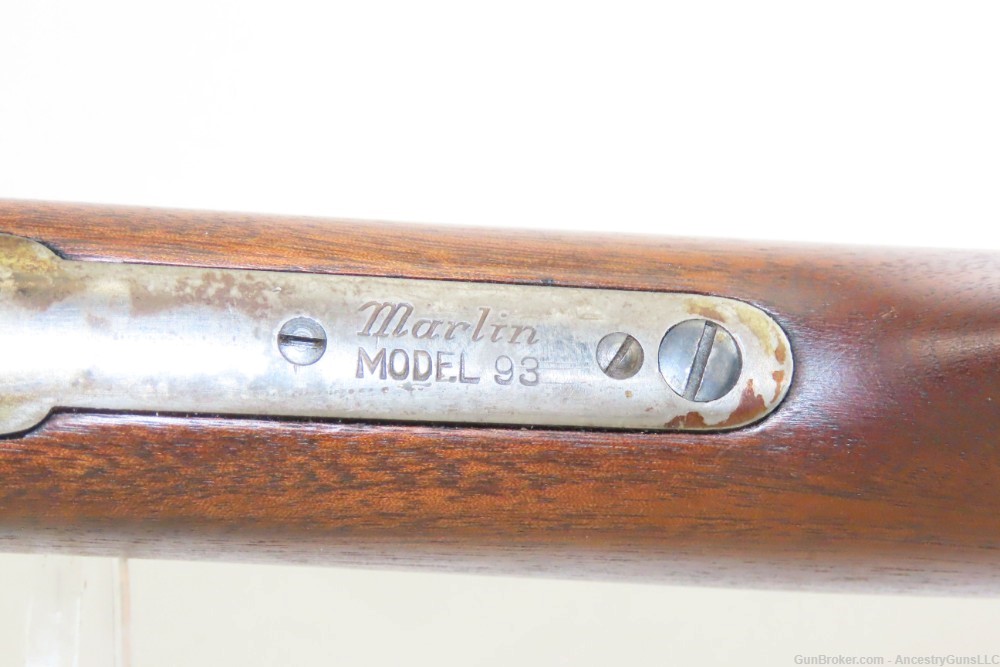 J.M. MARLIN Model 93 Lever Action .32 Special C&R Hunting/Sporting CARBINE -img-12