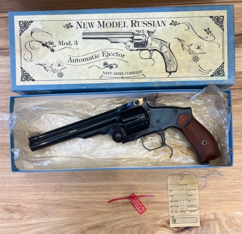 Navy Arms New Model Russian Revolver with Box- 44 RUSSIAN- USED-img-10