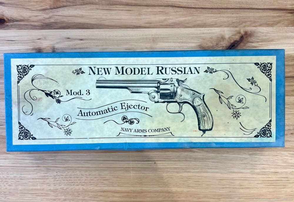 Navy Arms New Model Russian Revolver with Box- 44 RUSSIAN- USED-img-8