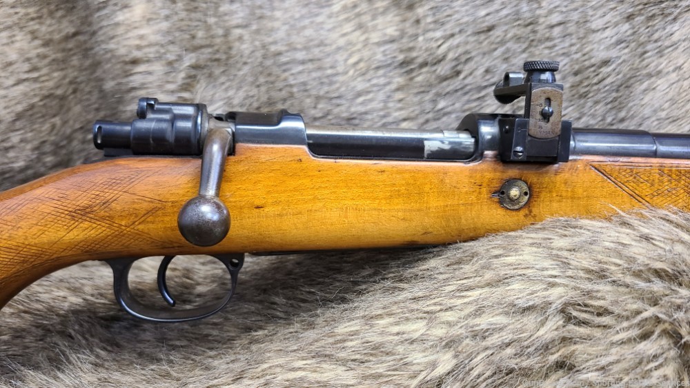 JP Sauer & Son 1916 - Mauser 98 - 8mm - 24" - Lyman Peep - Custom Stock-img-6