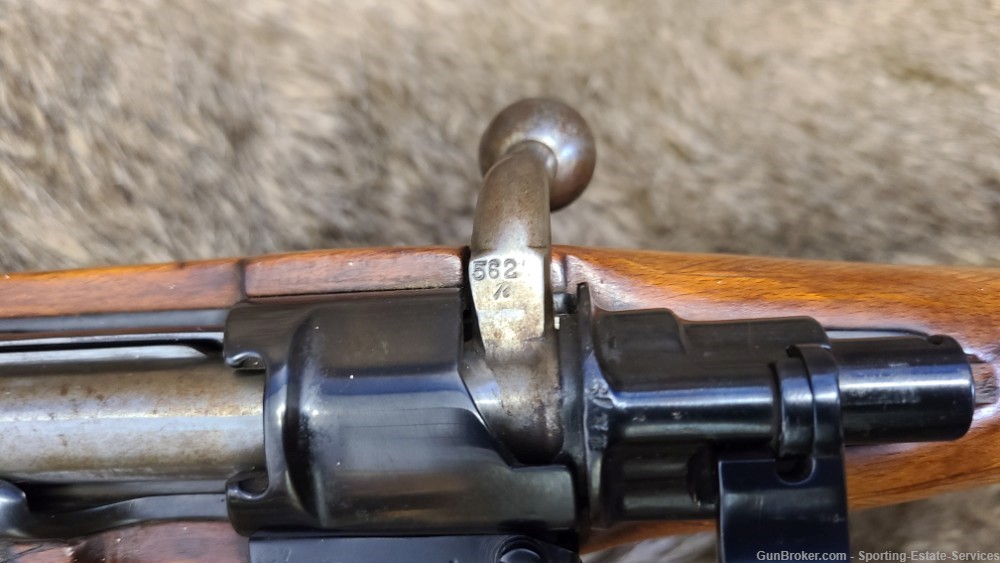 JP Sauer & Son 1916 - Mauser 98 - 8mm - 24" - Lyman Peep - Custom Stock-img-20