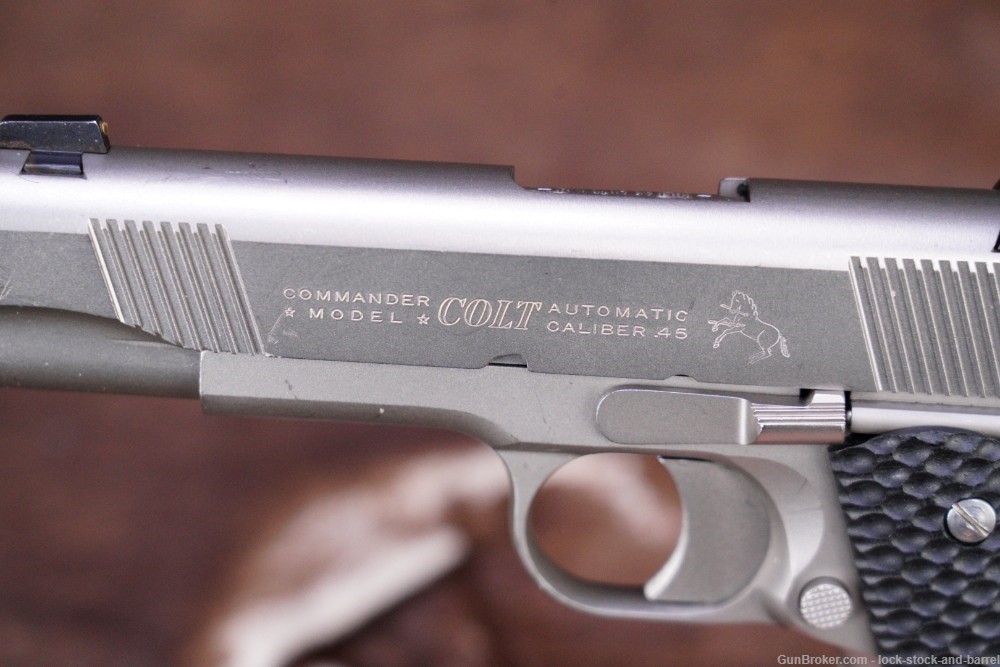 Colt Wiley Clapp Lightweight Commander 1911 .45 ACP Semi-Automatic Pistol-img-10