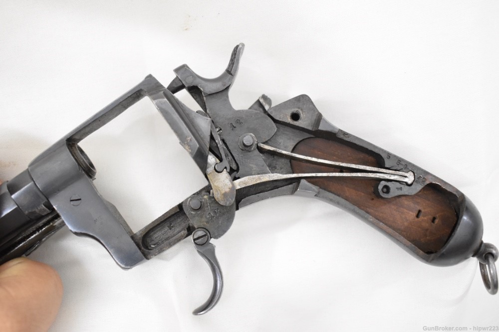 WWI Italian M1889 Bodeo revolver 10.35mm Italian Army marked C&R OK -img-14