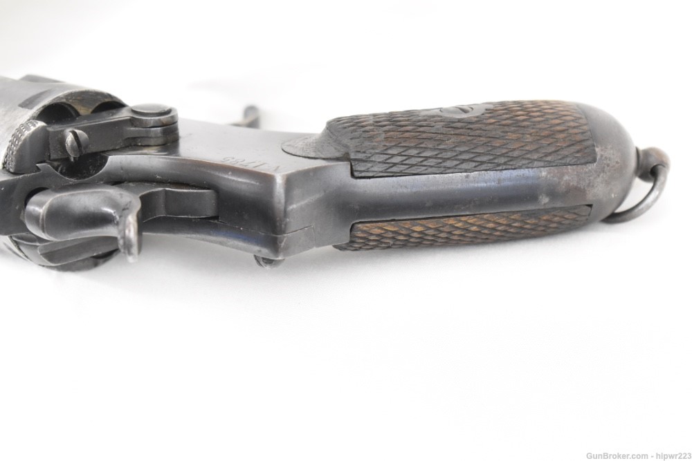 WWI Italian M1889 Bodeo revolver 10.35mm Italian Army marked C&R OK -img-4