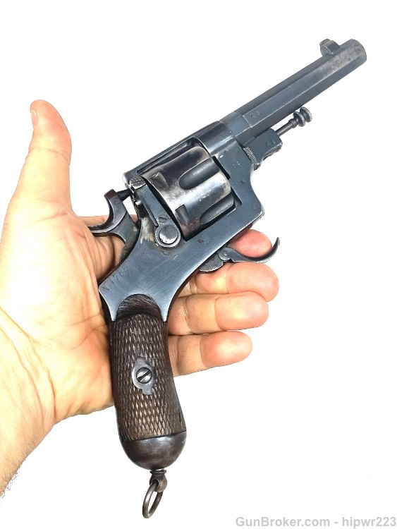 WWI Italian M1889 Bodeo revolver 10.35mm Italian Army marked C&R OK -img-21