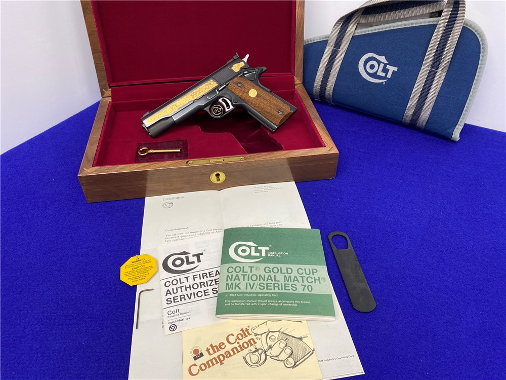 1980 Colt Gold Cup National Match .45 ACP *CAMP PERRY 75th ANNIVERSARY*-img-0
