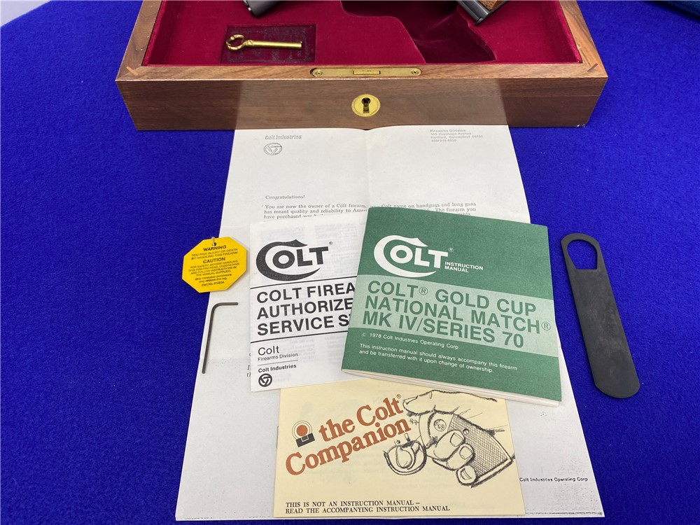 1980 Colt Gold Cup National Match .45 ACP *CAMP PERRY 75th ANNIVERSARY*-img-4