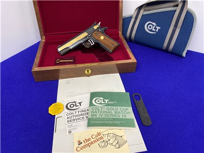 1980 Colt Gold Cup National Match .45 ACP *CAMP PERRY 75th ANNIVERSARY*