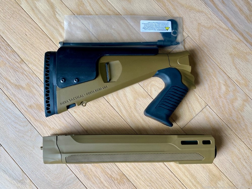 Beretta 1301 Mod2 FDE Pistol Grip OEM Furniture Set-img-0