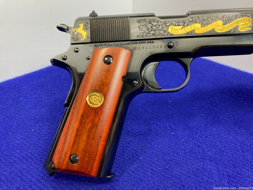 2011 Colt Government 1911 45acp *BEAUTIFUL TIER II 100TH ANNIVERSARY MODEL*-img-34