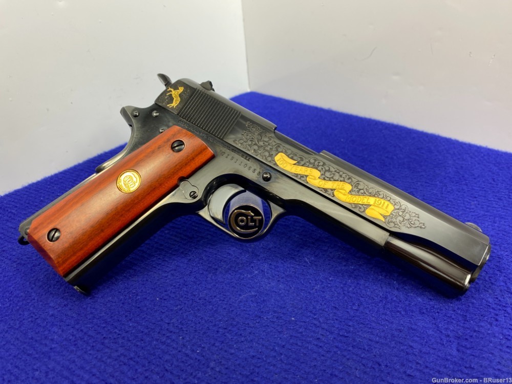 2011 Colt Government 1911 45acp *BEAUTIFUL TIER II 100TH ANNIVERSARY MODEL*-img-14