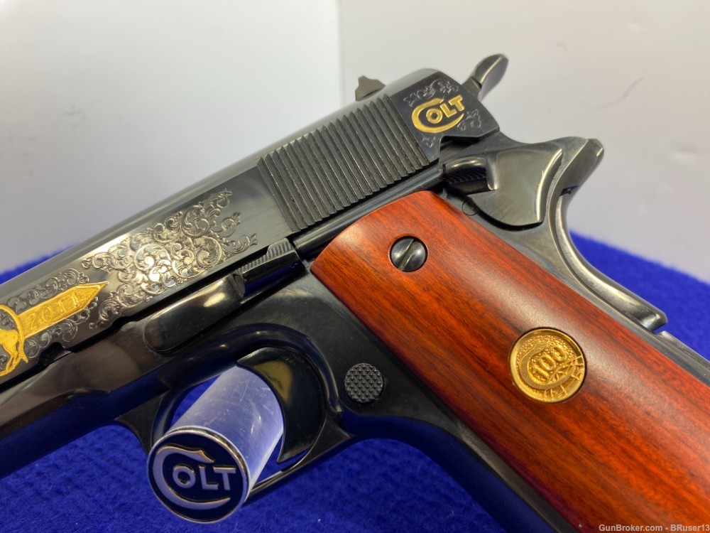 2011 Colt Government 1911 45acp *BEAUTIFUL TIER II 100TH ANNIVERSARY MODEL*-img-10