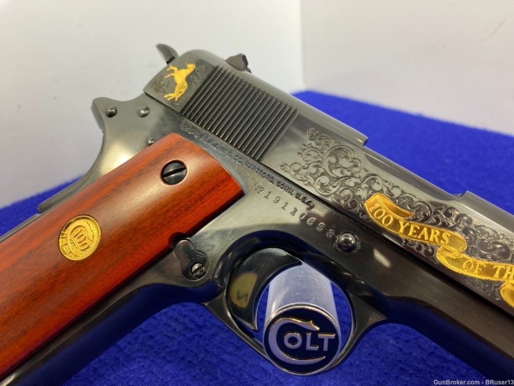2011 Colt Government 1911 45acp *BEAUTIFUL TIER II 100TH ANNIVERSARY MODEL*-img-16