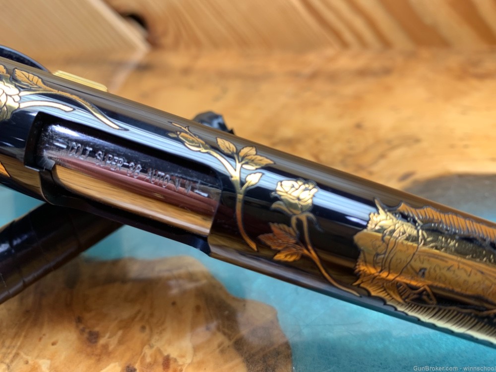 NEW ! 36 OF 300 COLT 1911 LADY OF GUADALUPE .38 SUPER ENGRAVED 5" BARREL-img-25