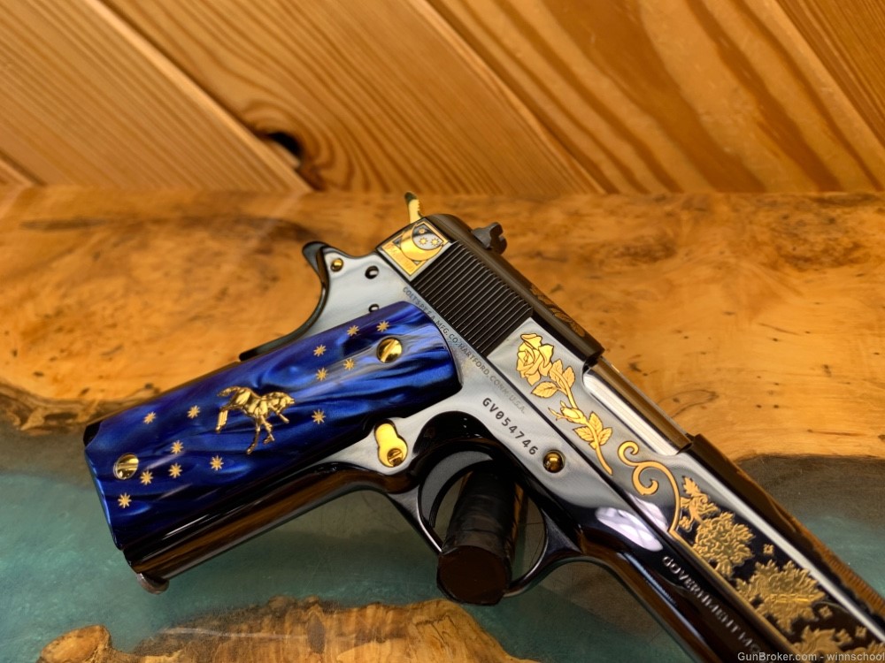 NEW ! 36 OF 300 COLT 1911 LADY OF GUADALUPE .38 SUPER ENGRAVED 5" BARREL-img-16