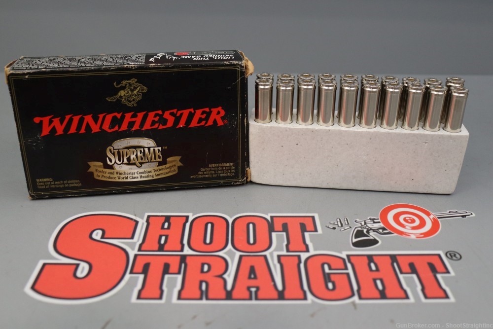 Lot o' 20-rounds Winchester Supreme 7mm Remington Magnum 150gr Ammunition-img-0