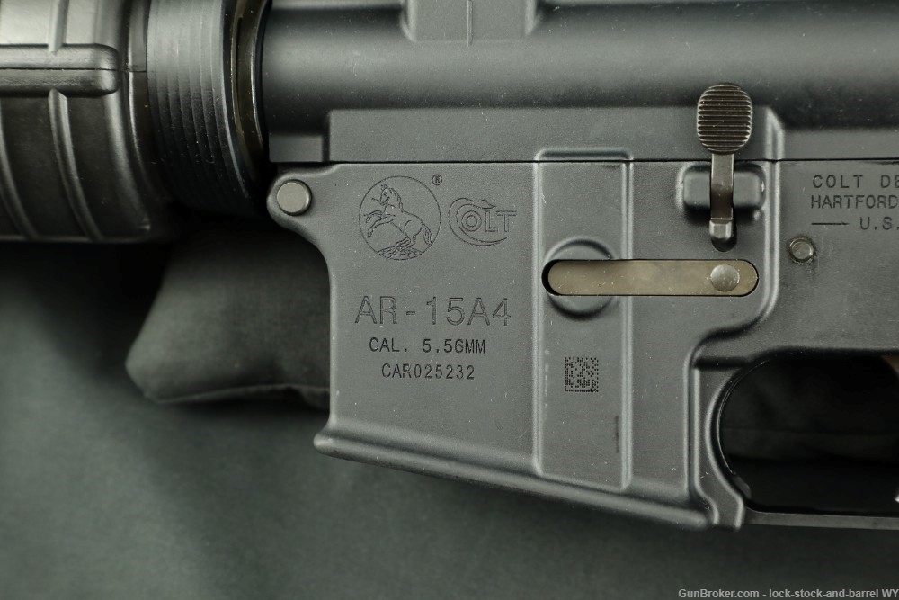 Colt Rifle AR-15A4 5.56/.223 20” Semi-Auto M16A4 AR15A4 w/ Factory Box-img-29