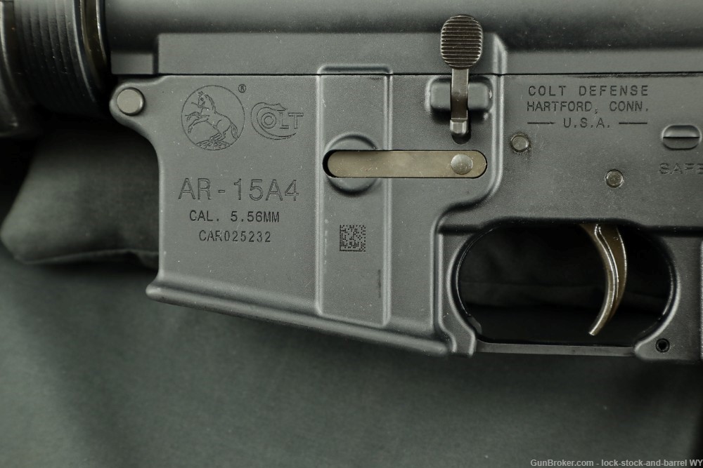 Colt Rifle AR-15A4 5.56/.223 20” Semi-Auto M16A4 AR15A4 w/ Factory Box-img-30