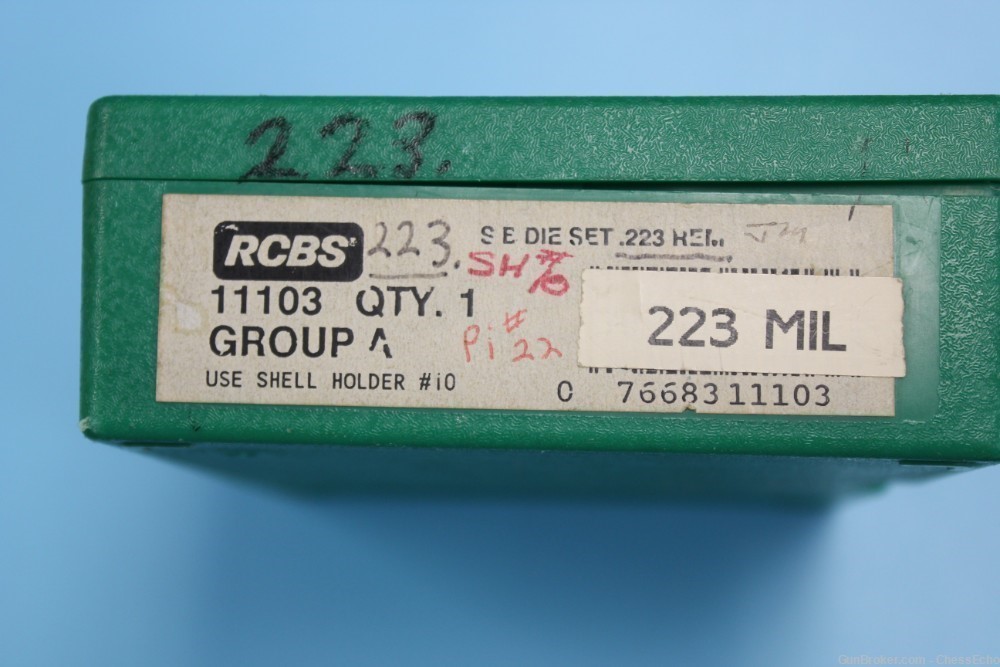 223 Mil RCBS Dies (USED)-img-1