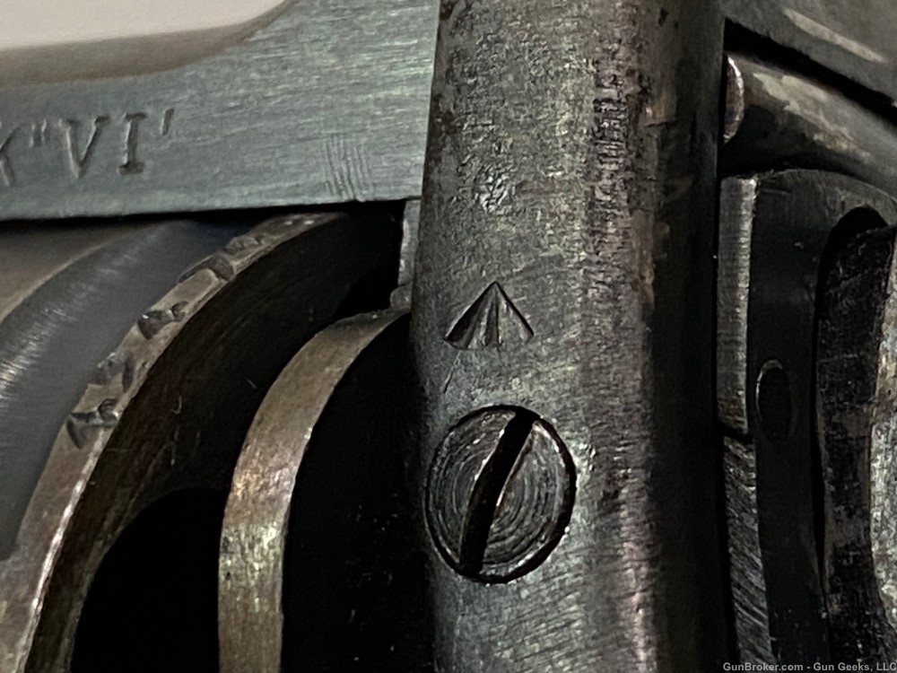 1918 British Webley MarkVI revolver all matching mark 6 45 ACP WWI pistol -img-17