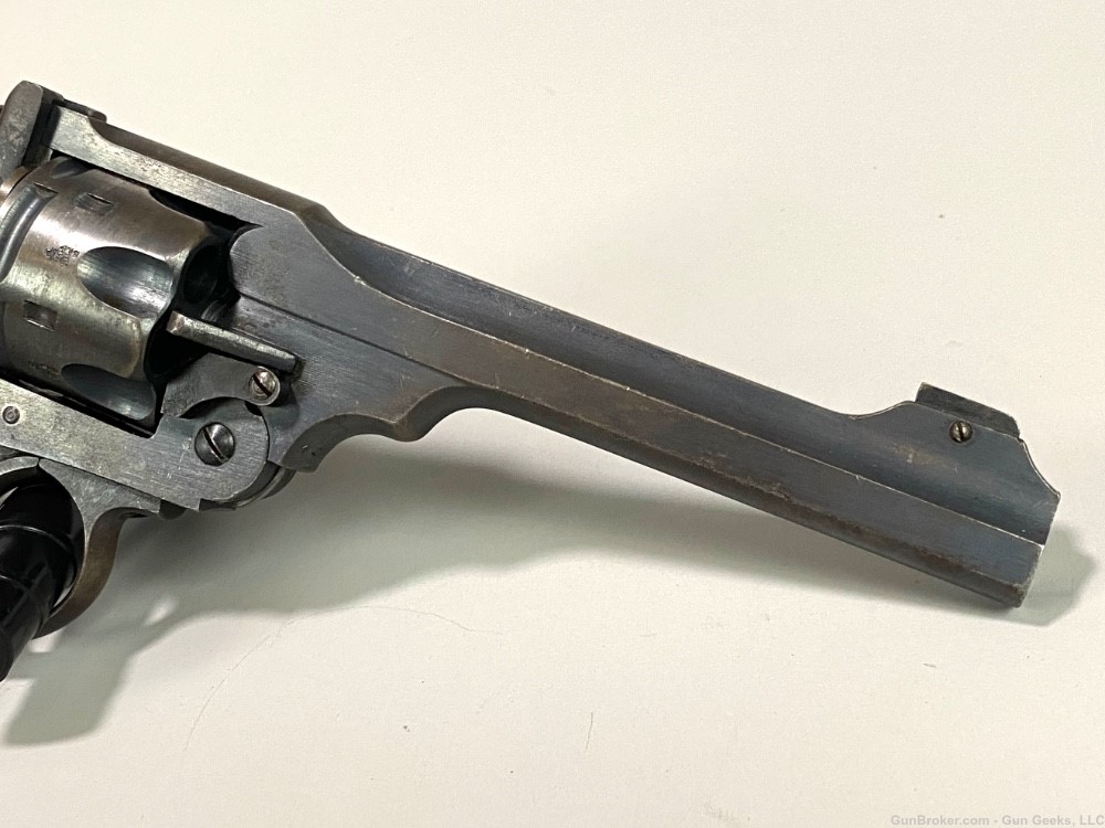 1918 British Webley MarkVI revolver all matching mark 6 45 ACP WWI pistol -img-5