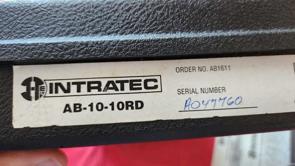 ICONIC RARE MINT BOXED INTRATEC AB-10 MFG 2000 9mm -img-17