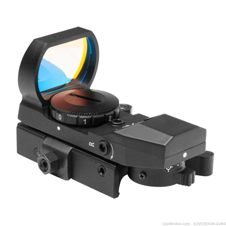 Reflex Sight Green 4 Reticle Quick Release NcSTAR-img-0
