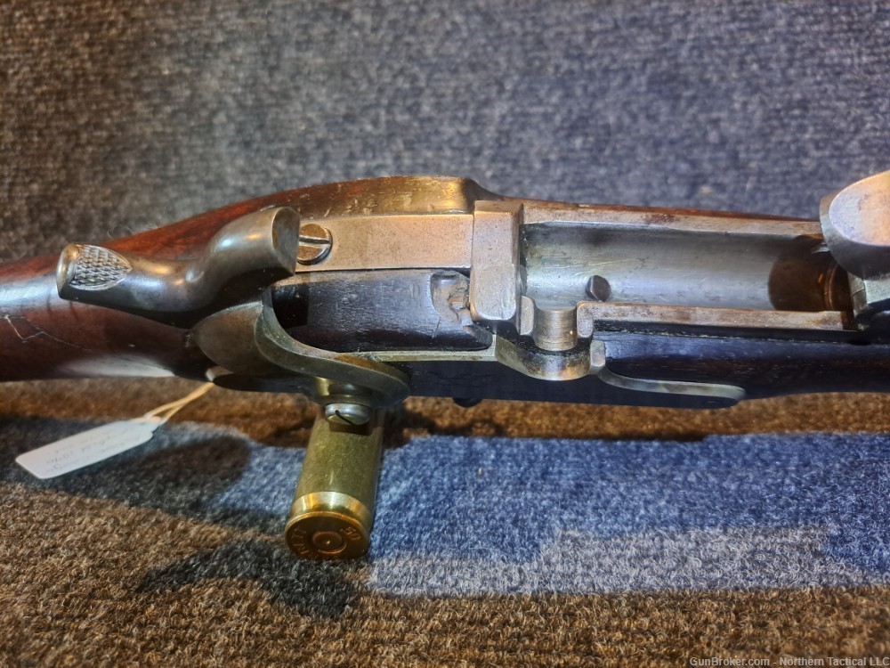 US Springfield 1870 Trapdoor Rifle .50 Caliber Centerfire .50-70 -img-25