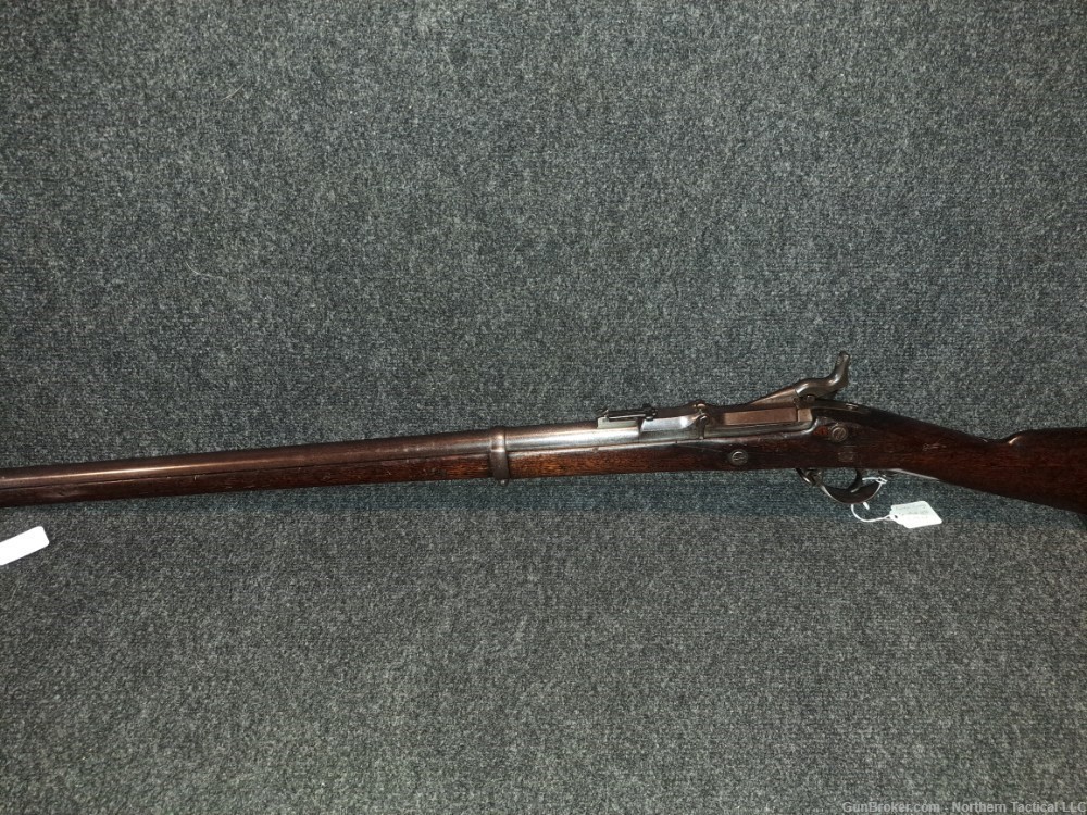 US Springfield 1870 Trapdoor Rifle .50 Caliber Centerfire .50-70 -img-26