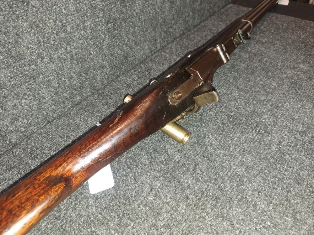 US Springfield 1870 Trapdoor Rifle .50 Caliber Centerfire .50-70 -img-17