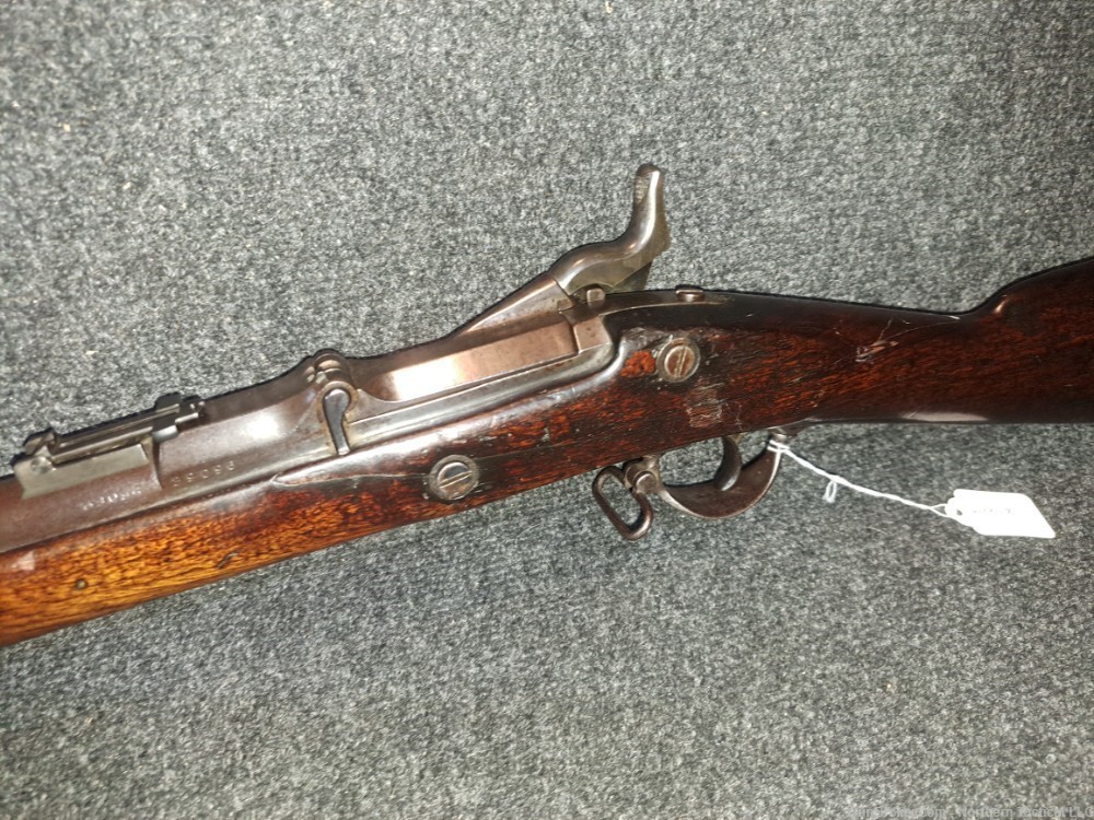 US Springfield 1870 Trapdoor Rifle .50 Caliber Centerfire .50-70 -img-36