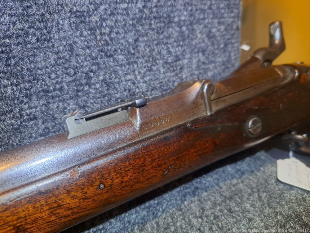 US Springfield 1870 Trapdoor Rifle .50 Caliber Centerfire .50-70 -img-32
